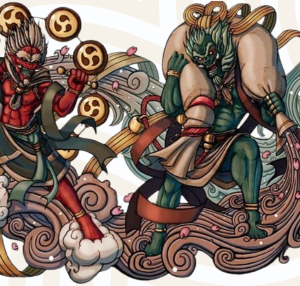 Raijin and Fujin: How the Gods of Thunder and Wind Reshaped Japan