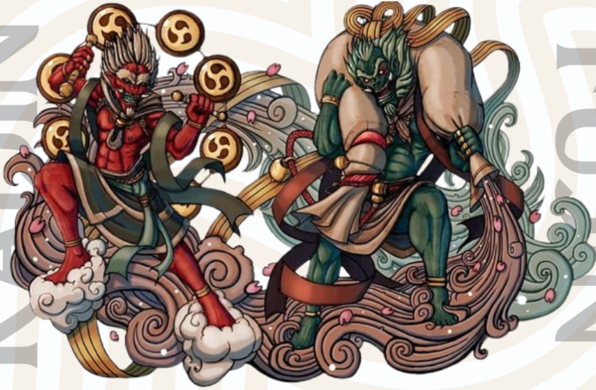 Raijin and Fujin: How the Gods of Thunder and Wind Reshaped Japan