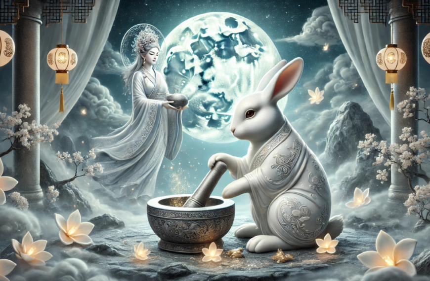 The Jade Rabbit and Chang’e of the Moon
