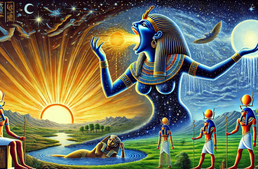 Nut’s Myth: Origin of Day and Night