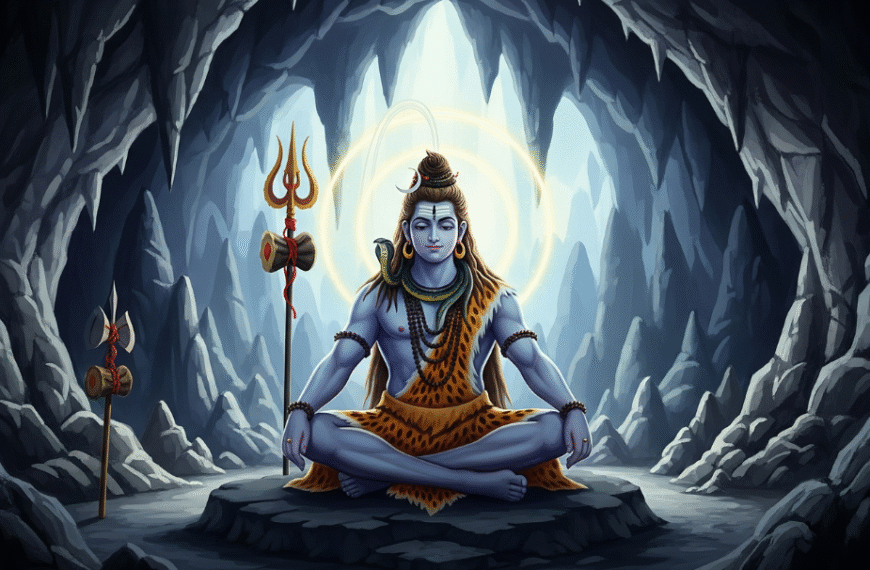 When Shiva Stopped Time Itself